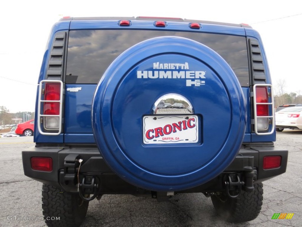 2006 H2 SUV - Pacific Blue / Ebony photo #6
