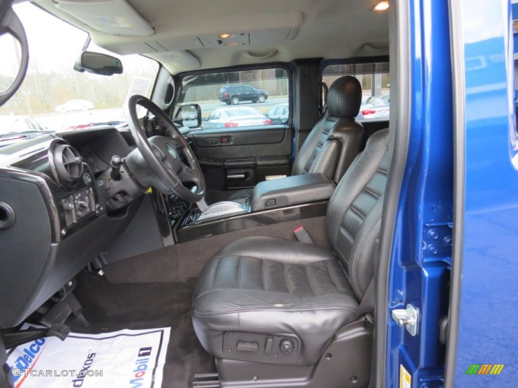 2006 H2 SUV - Pacific Blue / Ebony photo #11