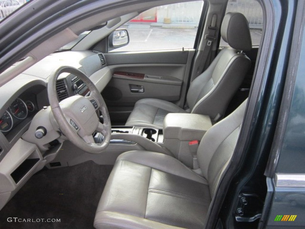 2005 Grand Cherokee Limited - Deep Beryl Green Pearl / Medium Slate Gray photo #10