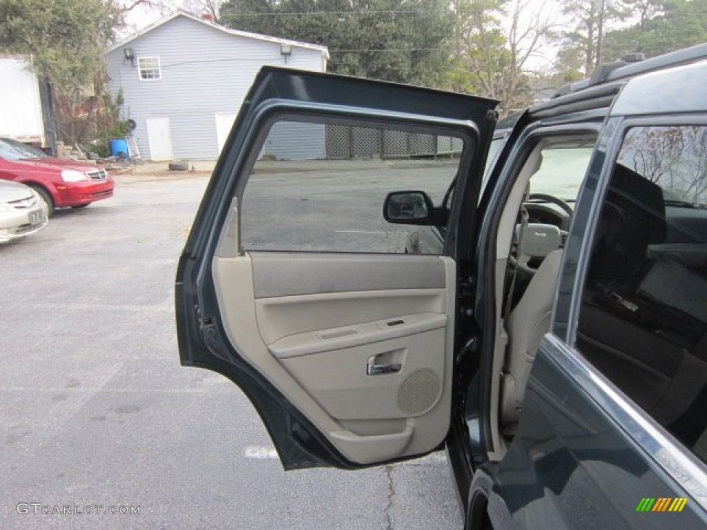 2005 Grand Cherokee Limited - Deep Beryl Green Pearl / Medium Slate Gray photo #14