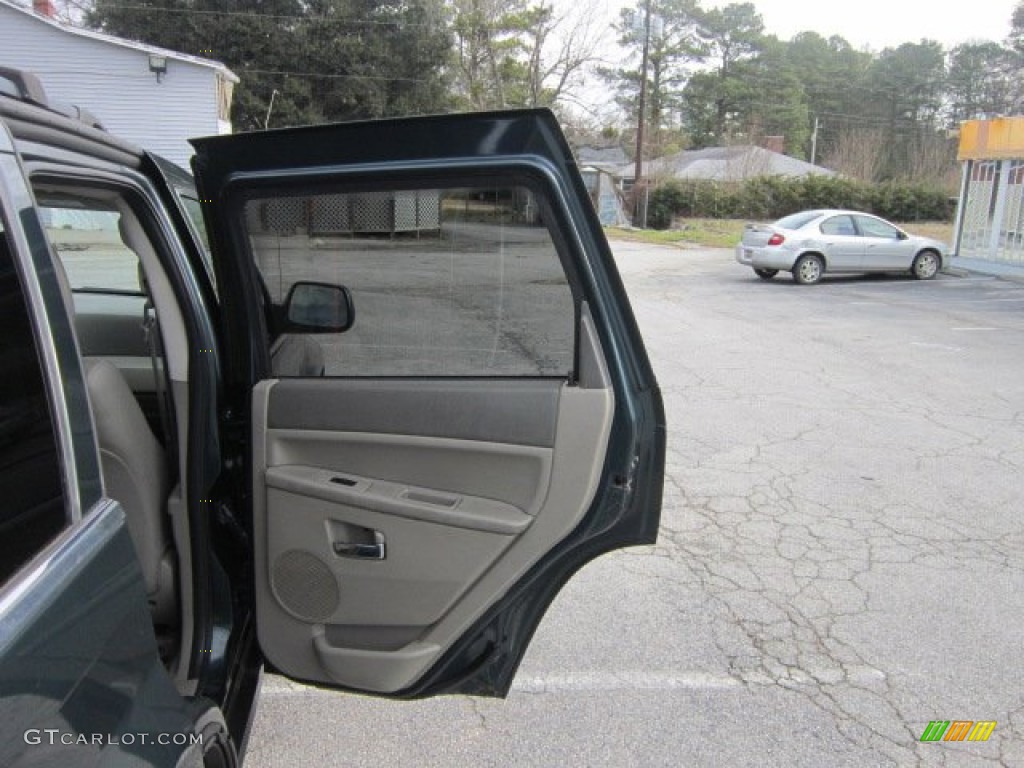 2005 Grand Cherokee Limited - Deep Beryl Green Pearl / Medium Slate Gray photo #16