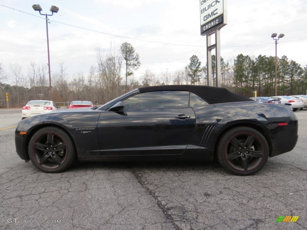 2012 Camaro LT 45th Anniversary Edition Convertible - Carbon Flash Metallic / Jet Black photo #4