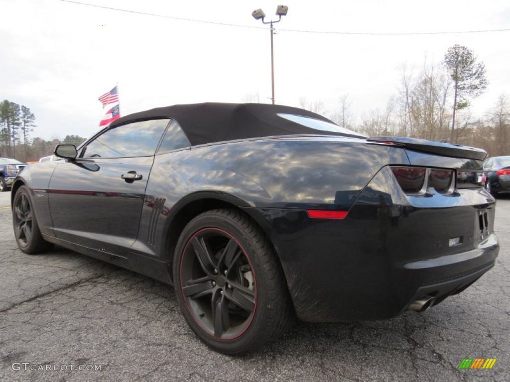 2012 Camaro LT 45th Anniversary Edition Convertible - Carbon Flash Metallic / Jet Black photo #5