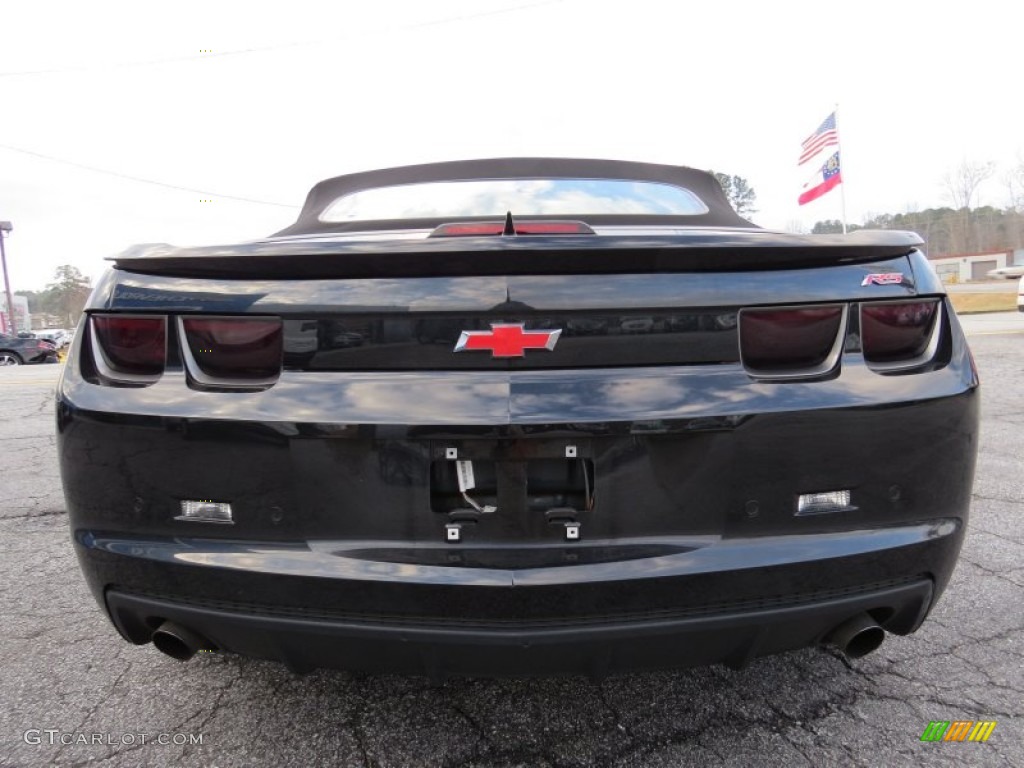 2012 Camaro LT 45th Anniversary Edition Convertible - Carbon Flash Metallic / Jet Black photo #6