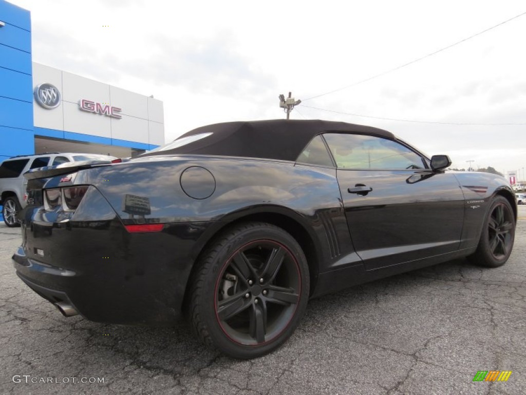 2012 Camaro LT 45th Anniversary Edition Convertible - Carbon Flash Metallic / Jet Black photo #7