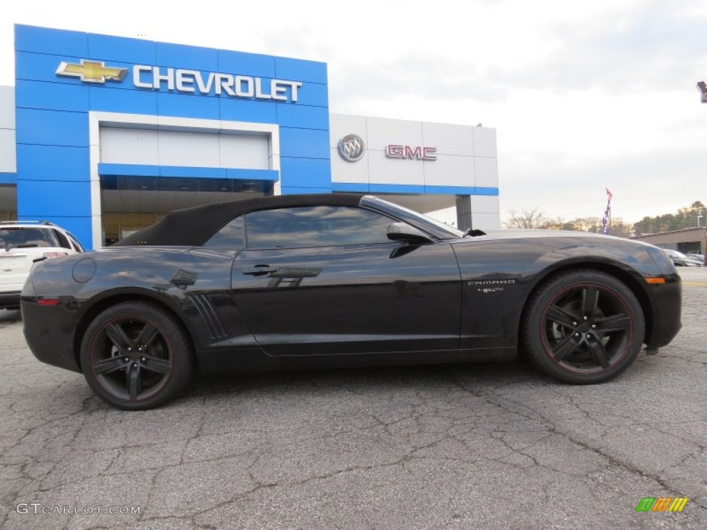 2012 Camaro LT 45th Anniversary Edition Convertible - Carbon Flash Metallic / Jet Black photo #8