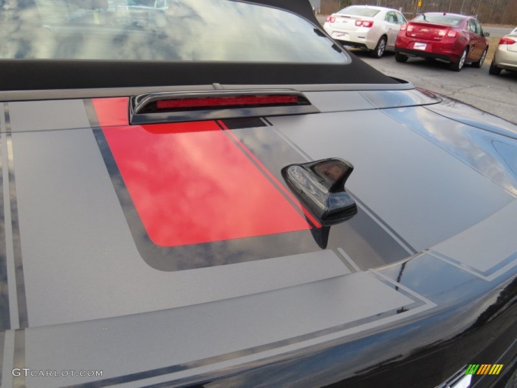 2012 Camaro LT 45th Anniversary Edition Convertible - Carbon Flash Metallic / Jet Black photo #16