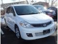 Fresh Powder White 2010 Nissan Versa 1.8 SL Hatchback