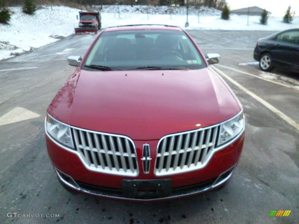 2010 MKZ AWD - Sangria Red Metallic / Dark Charcoal photo #1