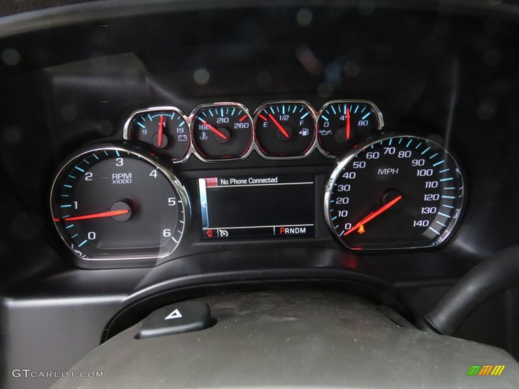 2014 Chevrolet Silverado 1500 LT Crew Cab Gauges Photo #90385796