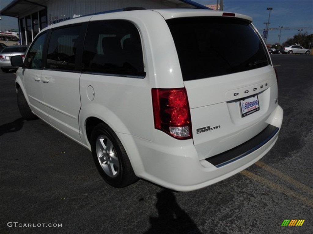 2011 Grand Caravan Crew - Stone White / Black/Light Graystone photo #7