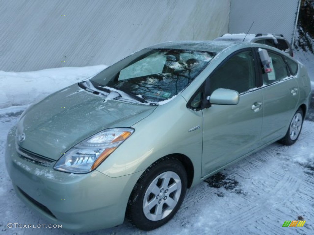 2007 Prius Hybrid - Silver Pine Green Mica / Dark Gray photo #2