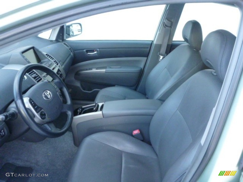 2007 Prius Hybrid - Silver Pine Green Mica / Dark Gray photo #4