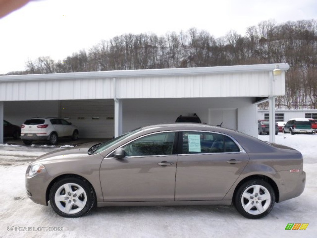 2010 Malibu LS Sedan - Mocha Steel Metallic / Cocoa/Cashmere photo #5