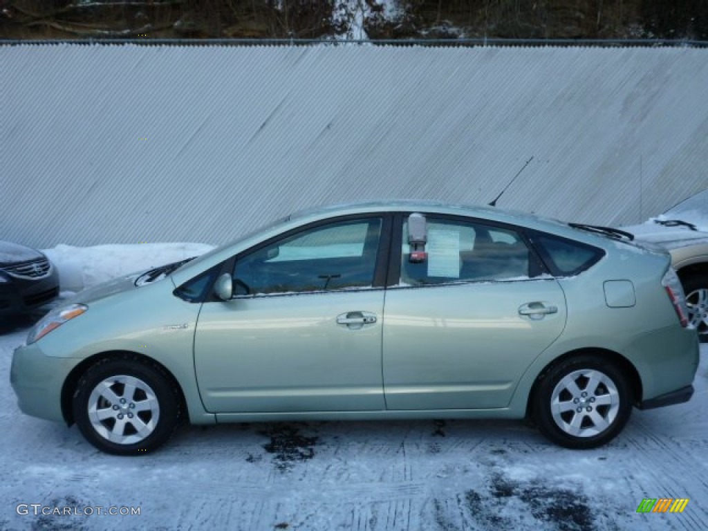 2007 Prius Hybrid - Silver Pine Green Mica / Dark Gray photo #16