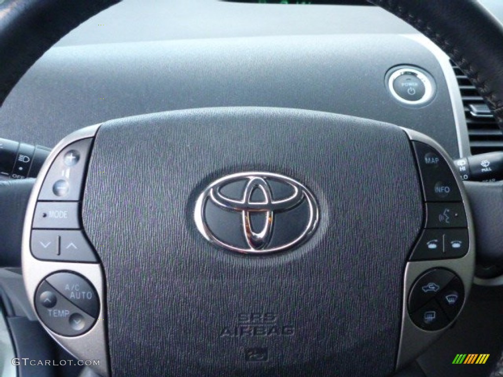 2007 Prius Hybrid - Silver Pine Green Mica / Dark Gray photo #18