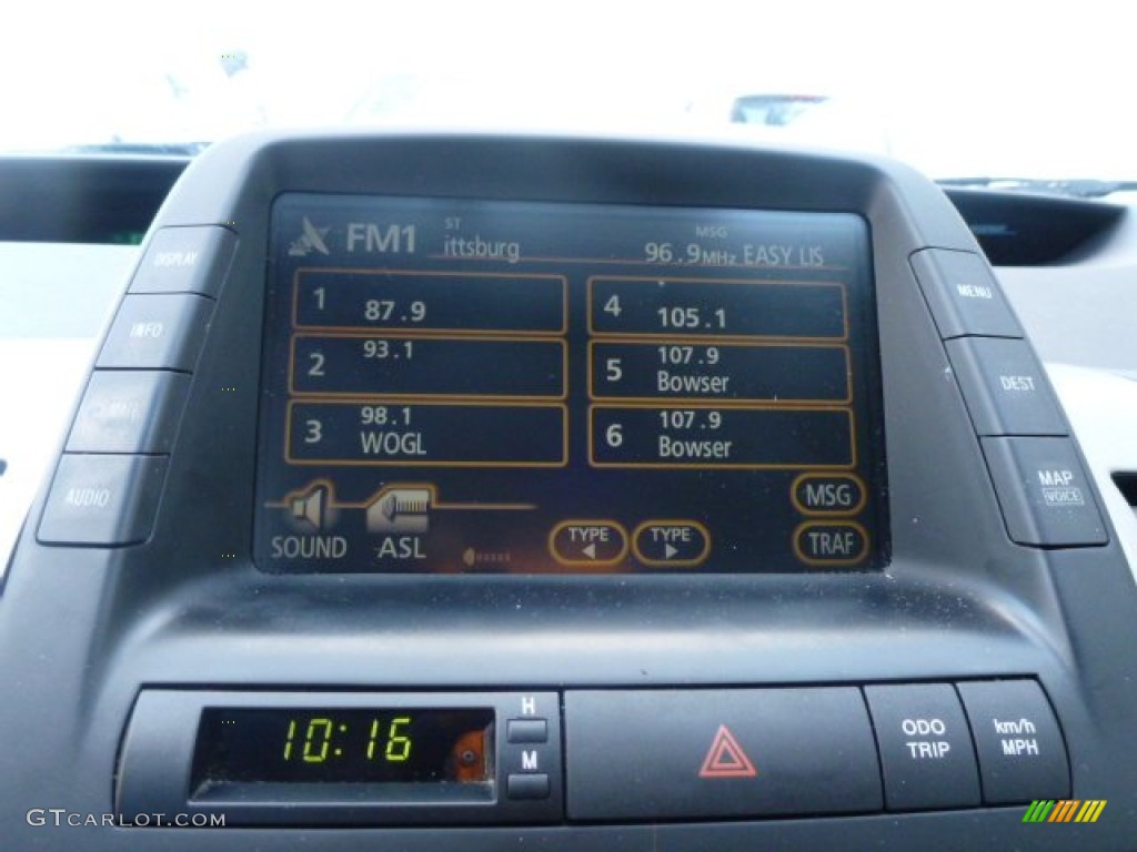 2007 Prius Hybrid - Silver Pine Green Mica / Dark Gray photo #21