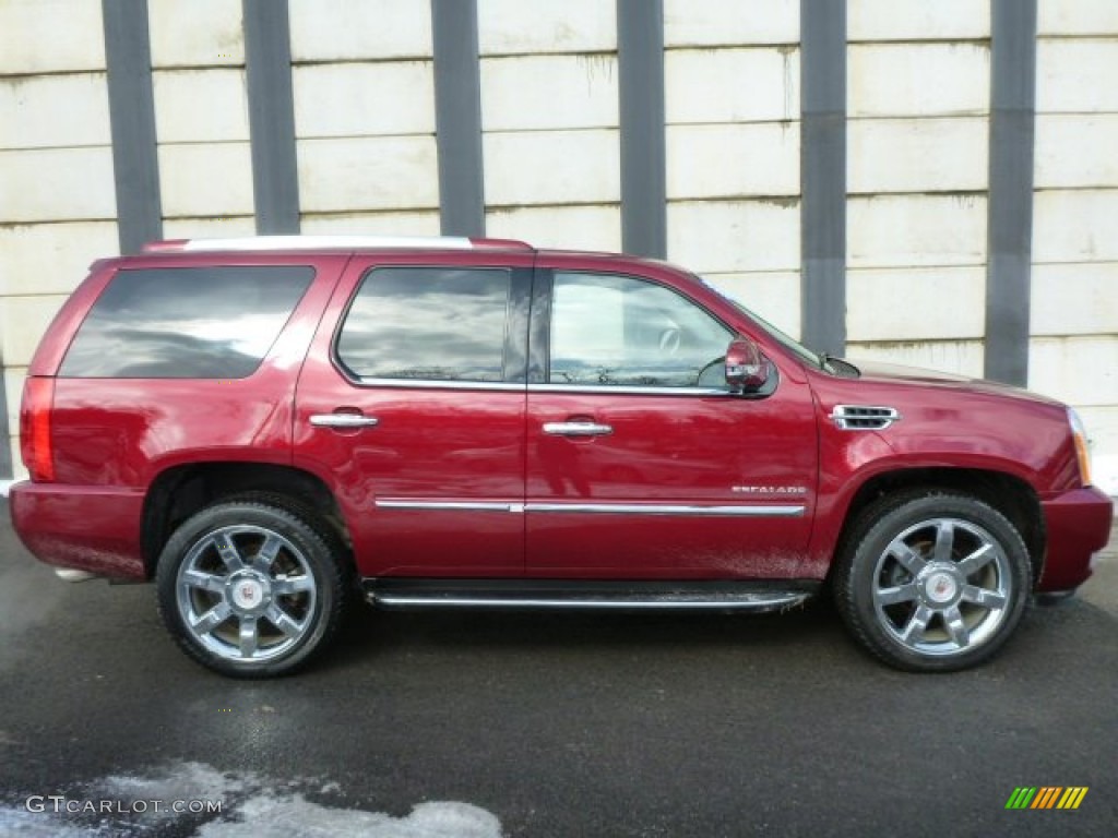 Infrared Tincoat 2011 Cadillac Escalade Luxury AWD Exterior Photo #90388502