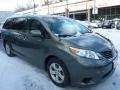 2011 Cypress Green Pearl Toyota Sienna LE  photo #1