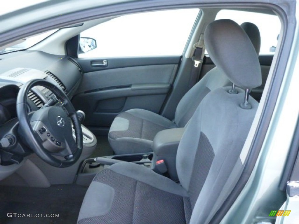 2007 Sentra 2.0 S - Metallic Jade / Charcoal/Steel photo #4