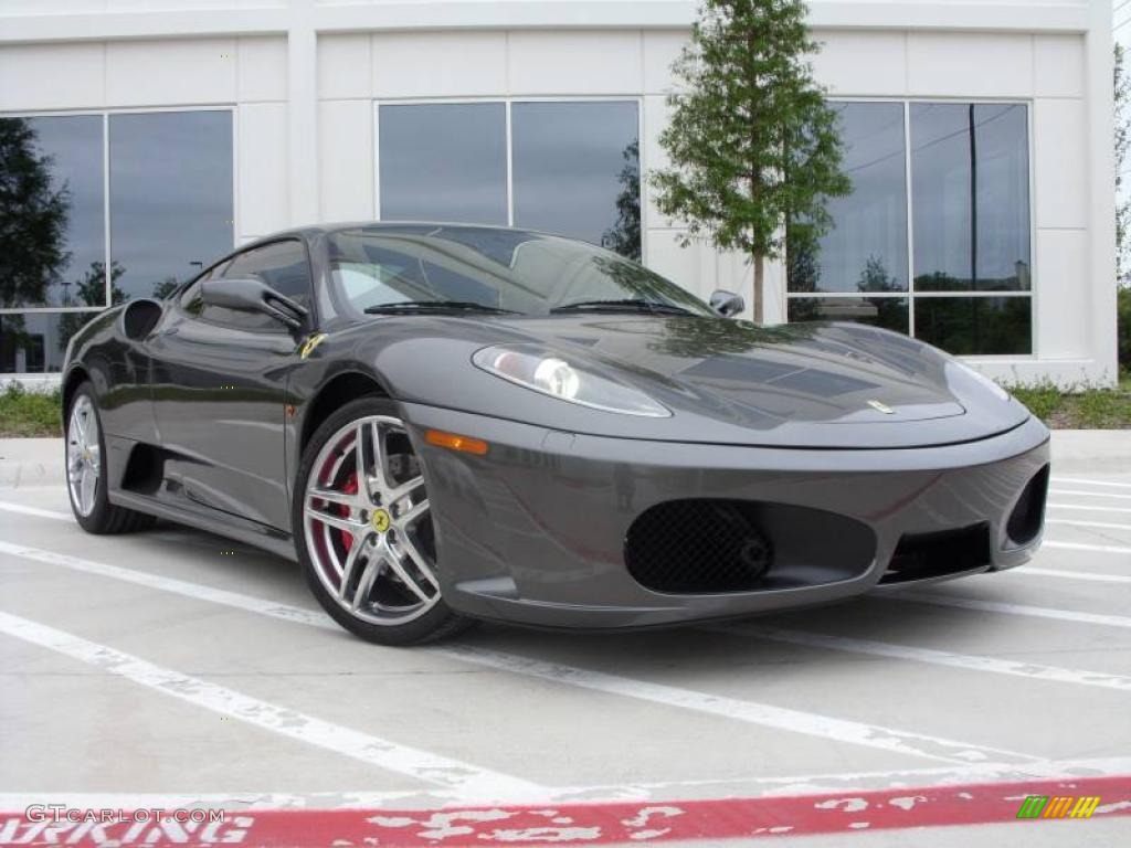 2006 F430 Coupe F1 - Grigio Ingrid (Grey) / Nero (Black) photo #1
