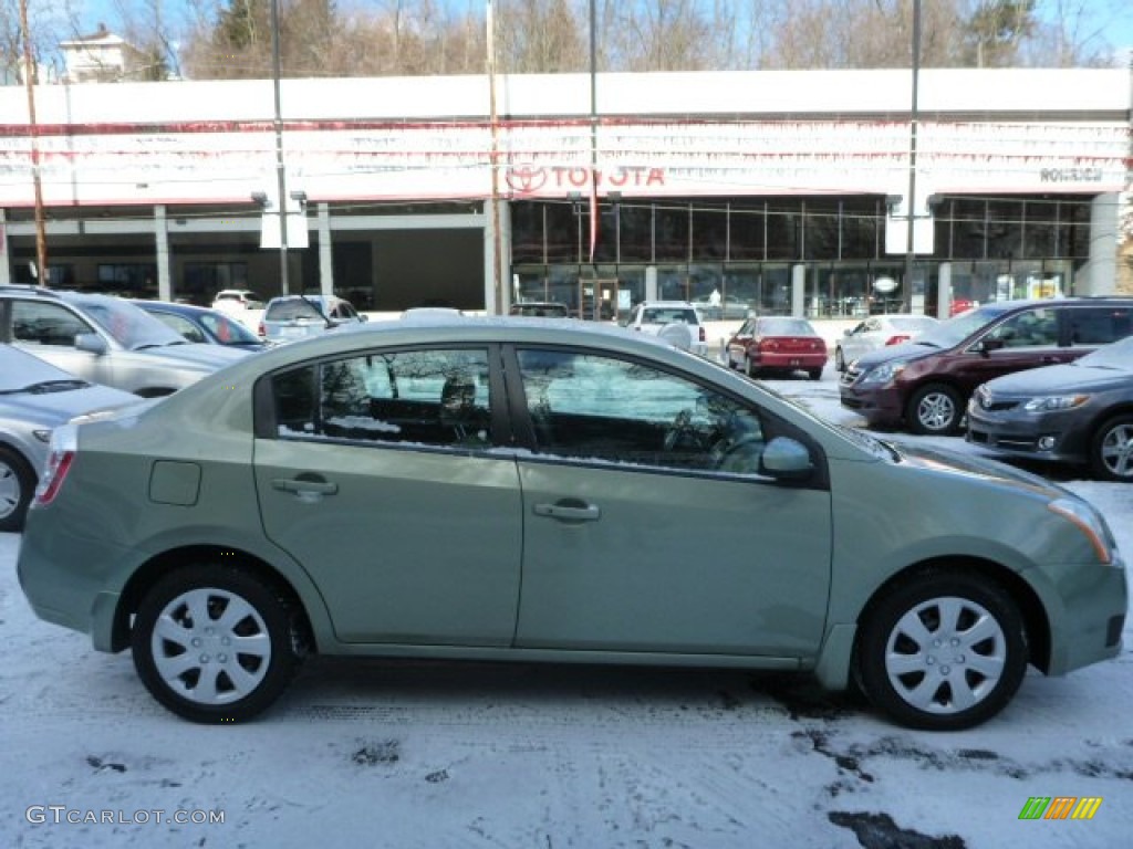 2007 Sentra 2.0 S - Metallic Jade / Charcoal/Steel photo #10