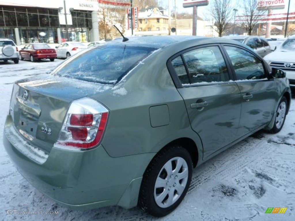 2007 Sentra 2.0 S - Metallic Jade / Charcoal/Steel photo #14