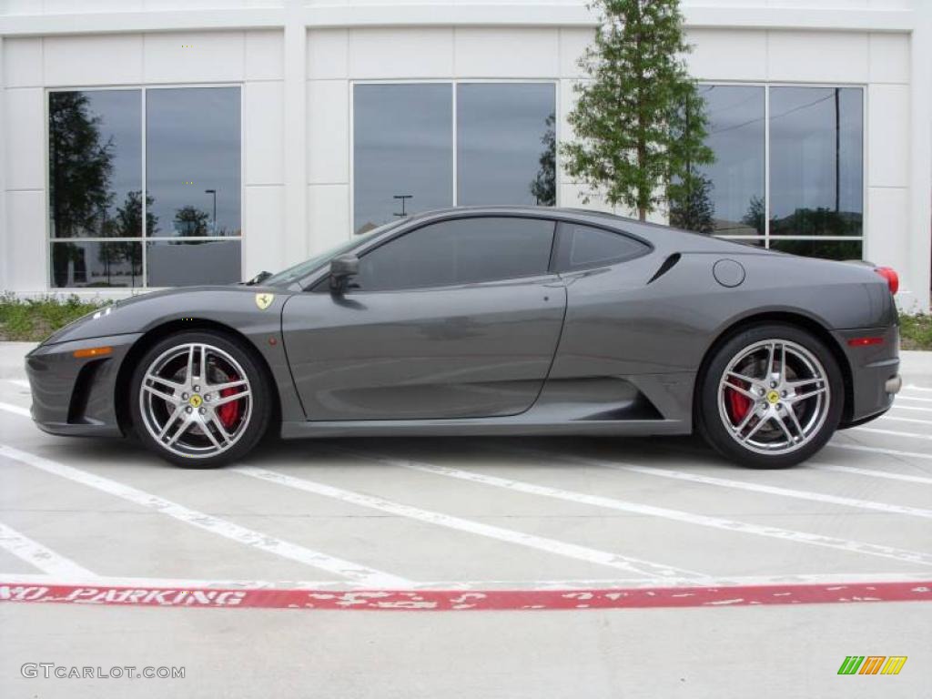2006 F430 Coupe F1 - Grigio Ingrid (Grey) / Nero (Black) photo #3
