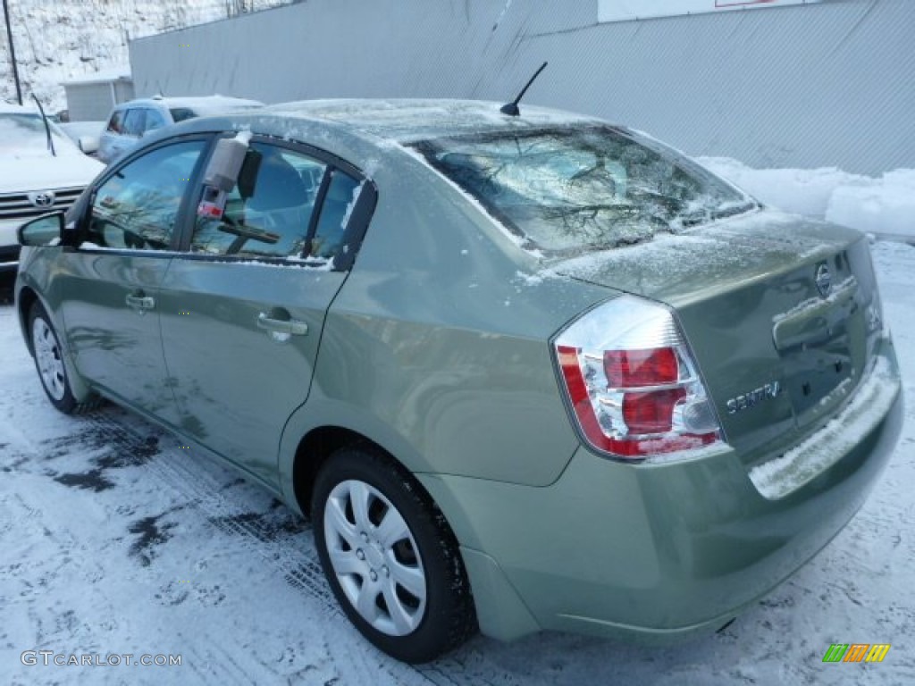 2007 Sentra 2.0 S - Metallic Jade / Charcoal/Steel photo #16