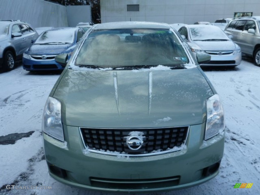 2007 Sentra 2.0 S - Metallic Jade / Charcoal/Steel photo #17