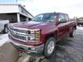 Deep Ruby Metallic - Silverado 1500 LT Double Cab 4x4 Photo No. 4