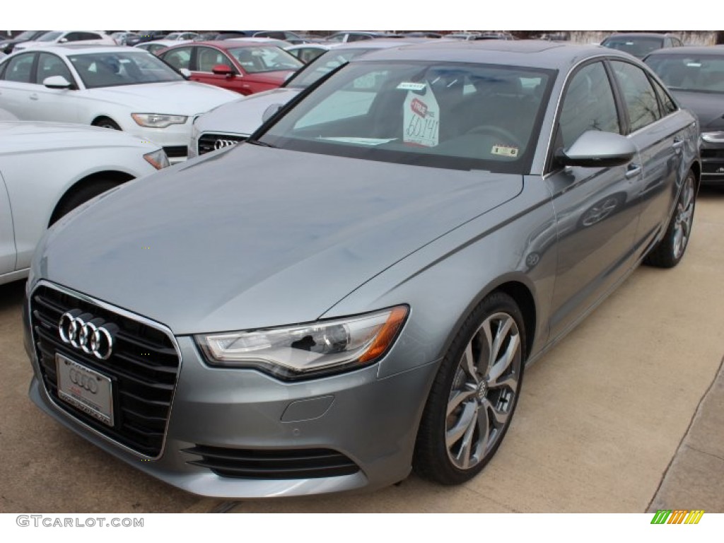 Quartz Gray Metallic 2014 Audi A6 3.0 TDI quattro Sedan Exterior Photo #90389939