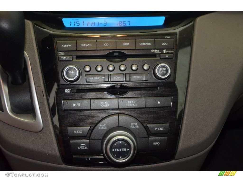 2013 Odyssey Touring Elite - Smokey Topaz Metallic / Gray photo #18