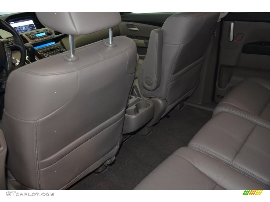 2013 Odyssey Touring Elite - Smokey Topaz Metallic / Gray photo #28