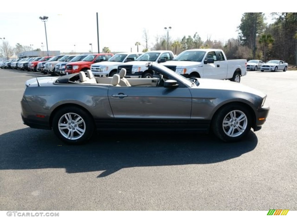 2011 Mustang V6 Convertible - Sterling Gray Metallic / Charcoal Black photo #4