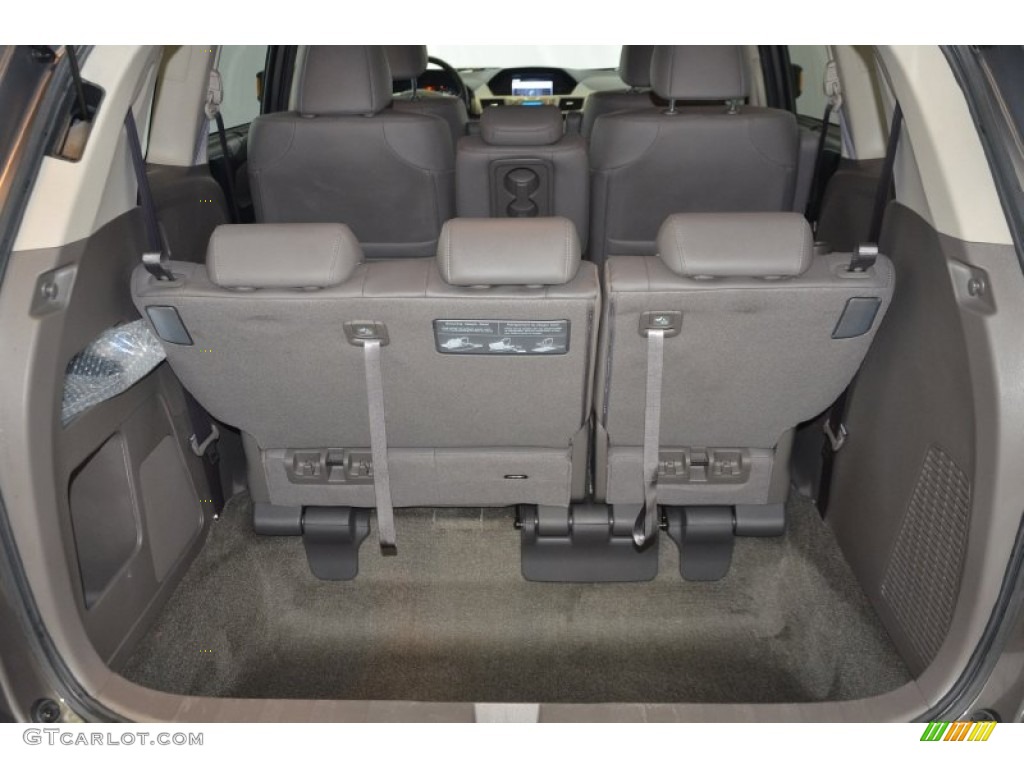 2013 Odyssey Touring Elite - Smokey Topaz Metallic / Gray photo #32