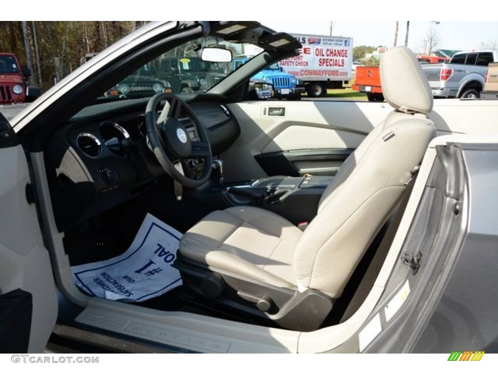 2011 Mustang V6 Convertible - Sterling Gray Metallic / Charcoal Black photo #10