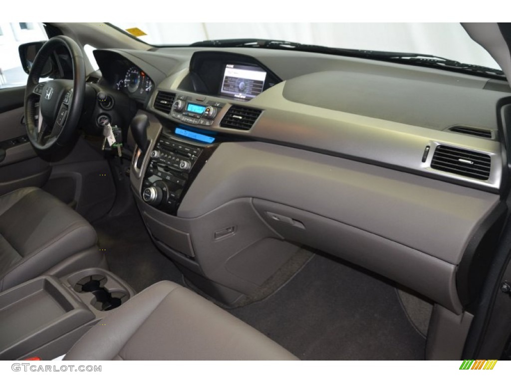 2013 Odyssey Touring Elite - Smokey Topaz Metallic / Gray photo #38