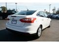 Oxford White - Focus SE Sedan Photo No. 5
