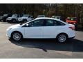 Oxford White - Focus SE Sedan Photo No. 9