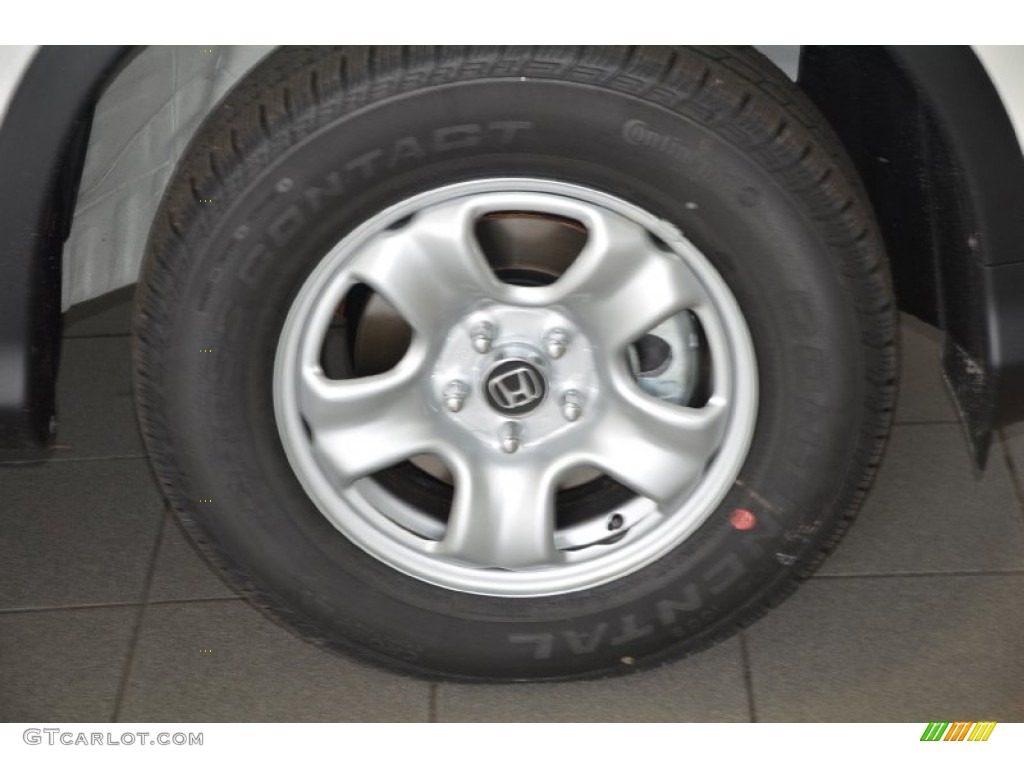 2014 CR-V LX - White Diamond Pearl / Gray photo #3