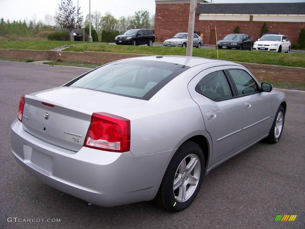 2009 Charger R/T - Bright Silver Metallic / Dark Slate Gray/Light Slate Gray photo #12