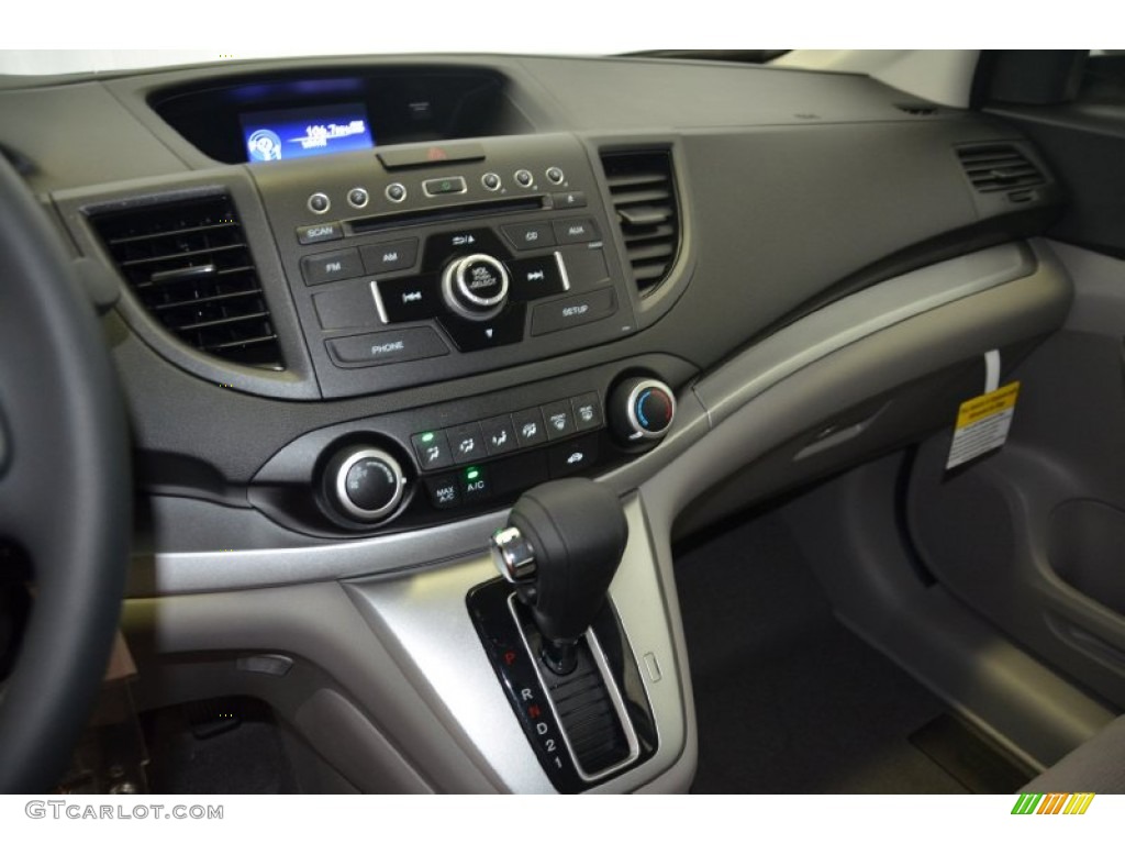 2014 CR-V LX - White Diamond Pearl / Gray photo #12