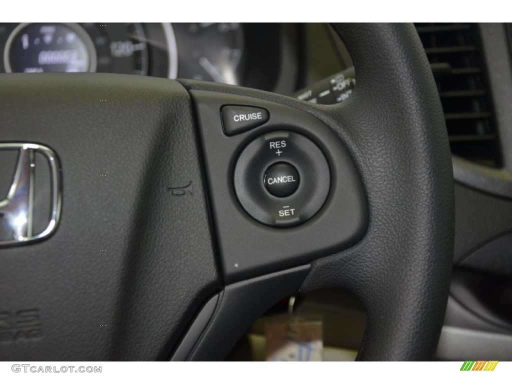 2014 CR-V LX - White Diamond Pearl / Gray photo #19