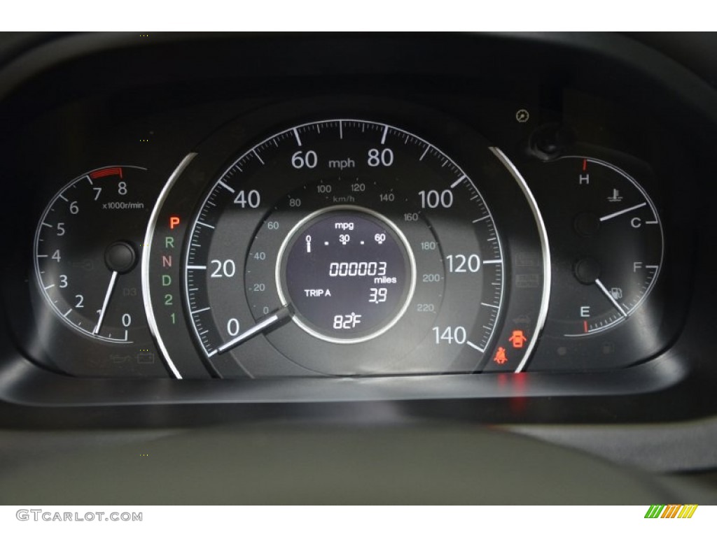 2014 CR-V LX - White Diamond Pearl / Gray photo #21