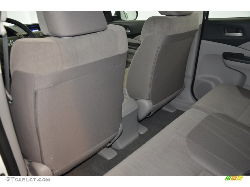 2014 CR-V LX - White Diamond Pearl / Gray photo #24