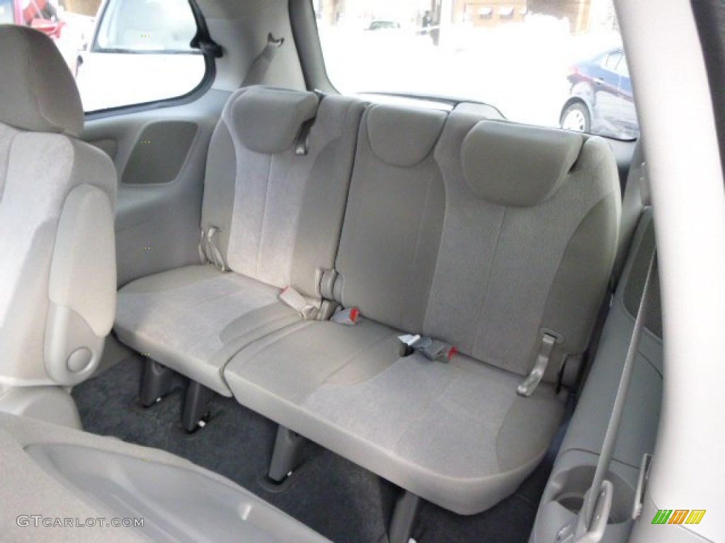 Gray Interior 2014 Kia Sedona LX Photo #90392906