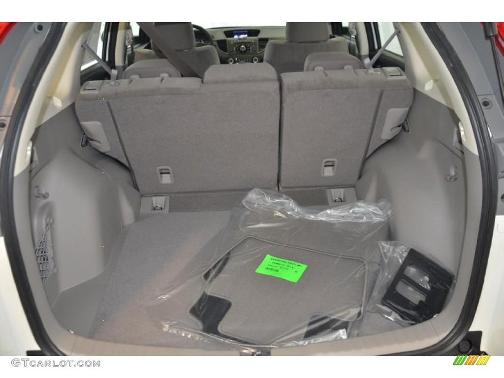 2014 CR-V LX - White Diamond Pearl / Gray photo #26