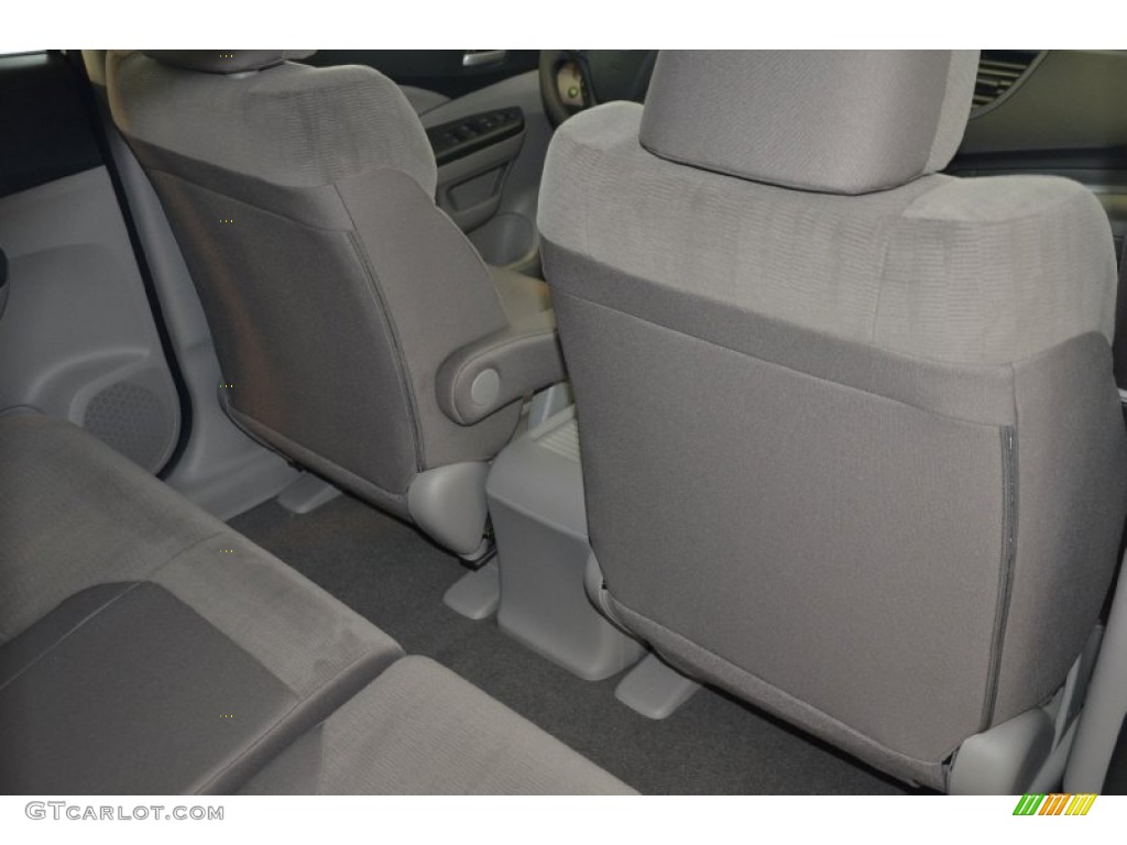 2014 CR-V LX - White Diamond Pearl / Gray photo #27