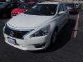 2014 Pearl White Nissan Altima 2.5 S  photo #3